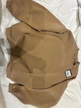 RUDSAK Almond/Tan Logo Crewneck Sweatshirt